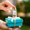 Personalized gift for her, Wish jar, Engagement gift, Mindfulness gift, Boyfriend gift, Girlfriend gift Message in a bottle