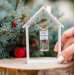 Merry Christmas Boyfriend Gift, Best Friend Gift, Miniature Deer Christmas gift for her, Wish jar, Sister Gift, Girlfriend Gift