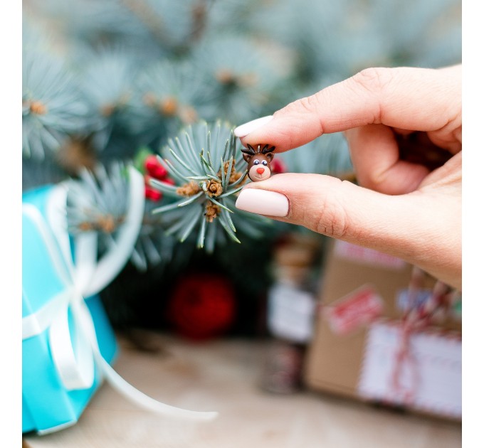 Merry Christmas Boyfriend Gift, Best Friend Gift, Miniature Deer Christmas gift for her, Wish jar, Sister Gift, Girlfriend Gift