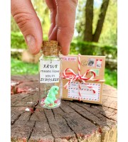 Dinosaur Gift RAWR I love you Message in a Bottle Cute Gift for Boyfriend or Girlfriend Miniature  Dinosaur Funny Present 