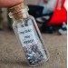 Fathers day gift, Dad Gift from son, Gift for Grandfather, Police Officer Gift, Fathers Day gift from Daughter, Message in Bottle