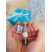 Forever Rose Girlfriend gift, Miniature gift for her, Beauty and the beast Enchanted Rose Message in a Bottle, Preserved rose