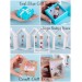 Mothers Day Gift from Daughter, From Son, Personalized First Mother's Day Message in a Bottle, Small Wish Jar, MAMA Mommy Mother MOM