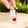 Christmas gift for boyfriend Personalized wish jar Romantic gift for girlfriend Cute Xmas present Holiday gift for him New Year gift