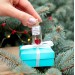 Christmas gift for boyfriend Personalized wish jar Romantic gift for girlfriend Cute Xmas present Holiday gift for him New Year gift