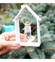 Secret santa gift for men Cute gift for boyfriend Funny secret santa gift Penguin gift Cute Christmas gift Wish jar