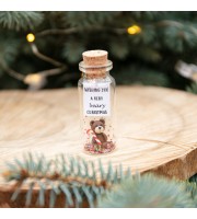 Friendship Gift Cute gift for friend Best Friend Christmas Gifts Bear Holiday Gift Idea Animal lovers Wish jar BFF Small present