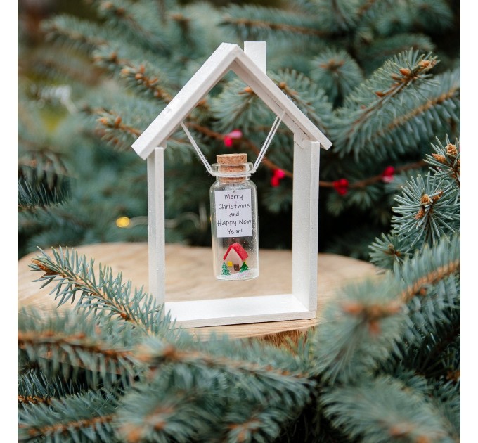 New Home Christmas Gift First Home Christmas Present Cute Housewarming Gift  New Homeowner Keepsake Wish Jar