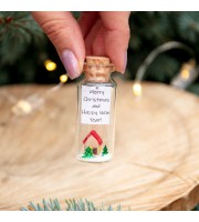 New Home Christmas Gift First Home Christmas Present Cute Housewarming Gift New Homeowner Keepsake Wish Jar Forever Figurines