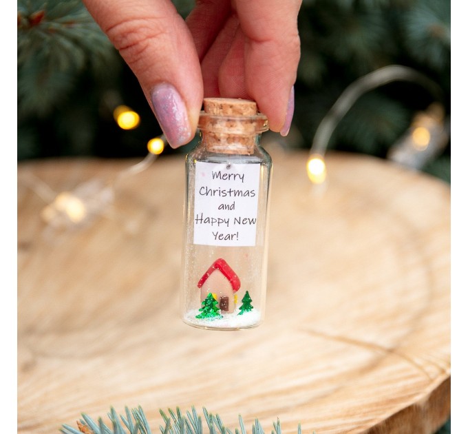 New Home Christmas Gift First Home Christmas Present Cute Housewarming Gift New Homeowner Keepsake Wish Jar Forever Figurines