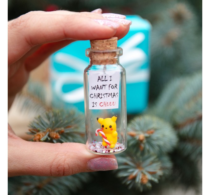 All I want for Christmas is Chu Funny Pokemon Pikachu Christmas gift for boyfriend