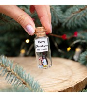 Penguin Christmas gift for her Secret santa gift for women Merry Christmas wish jar Penguin lovers gift