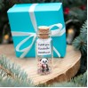 Panda Bear Christmas Miniature Holiday Gift Idea for girlfriend Cute boyfriend gift Funny best friend gift Panda lovers Christmas gift