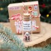 Panda Bear Christmas Miniature Holiday Gift Idea for girlfriend Cute boyfriend gift Funny best friend gift Panda lovers Christmas gift