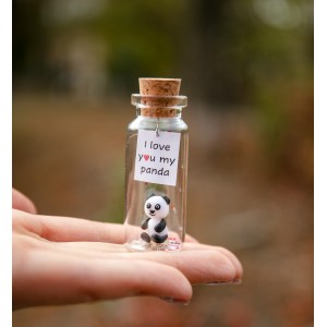 I love you Panda bear gifts Valentines Day gift for her Cute animal gift for boyfriend Funny gift for panda lovers Panda gift for girlfriend