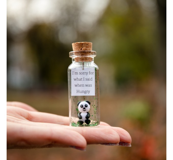 I love you Panda bear gifts Valentines Day gift for her Cute animal gift for boyfriend Funny gift for panda lovers Panda gift for girlfriend