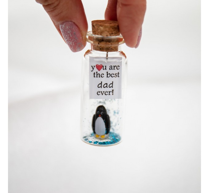 Personalized Mothers Day Gift from daughter Penguin Gift Arctic animal lover gift Custom gift for mom Cute gifts from granddaughter Grandma