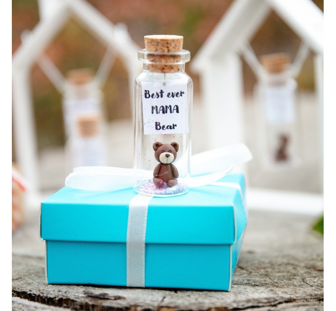 Best Ever Mama Bear Mothers Day Gift Animal Gift For Mom First Mothers Day Birthday Gift for Mom from Daughter Funny Brown Bear Gift