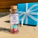 Owl lover gift | Custom teacher appreciation gift | Personalised message in a bottle | Sympathy owl present for men