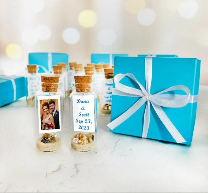 Anniversary party favors, Personalized guest keepsakes with photo, Cruise anniversary souvenirs for guests, 1, 5, 10 years married favor