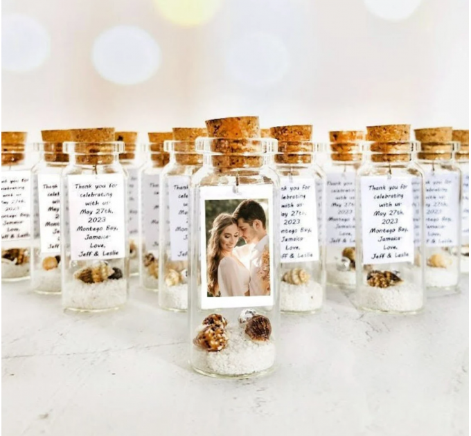 Anniversary party favors, Personalized guest keepsakes with photo, Cruise anniversary souvenirs for guests, 1, 5, 10 years married favor