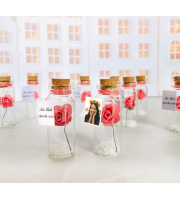 Quince Favors for guests, Quinceañera Souvenirs for Floral party, Rose in a bottle, Sweet 16 Party Favors, Thank You Favors, Bulk favors