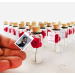 Miss 15 Quince Favors for guests, Set of 10 Roses In A Bottle with Photo, Sweet 16 Party Favors with Message, Personalized Thank you favors