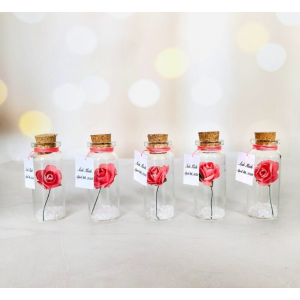 Floral Quinceanera Souvenirs for guests, Custom Sweet 16 Favors, Celebration 15th Birthday Favors, Beauty and Beast Giveaway for guests