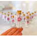 Miss 15 Quince Favors for guests, Set of 10 Roses In A Bottle with Photo, Sweet 16 Party Favors with Message, Personalized Thank you favors