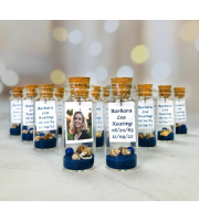 Funeral Photo Favors for guest In Bulk, Personalized Loss of dad memorial guests gifts, Celebration of life favor, Mini bottle as Grief Gift