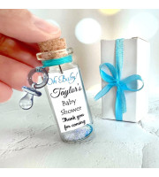 Custom Baby Shower Party Favors Personalized for guests, Thank You Gifts to save the date, Miniature Baby Pacifier guest souvenir