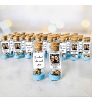 She Popped The Question, She Said Yes! / LGBT+ Beach Engagement Party Favors for guests with Photo, Future mrs and mrs engagement guest gift