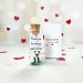 Valentine's Day Gift rubber duck lover gift, message in a bottle friend gift, funny gift for him, handmade gift for her, funny gift for mom