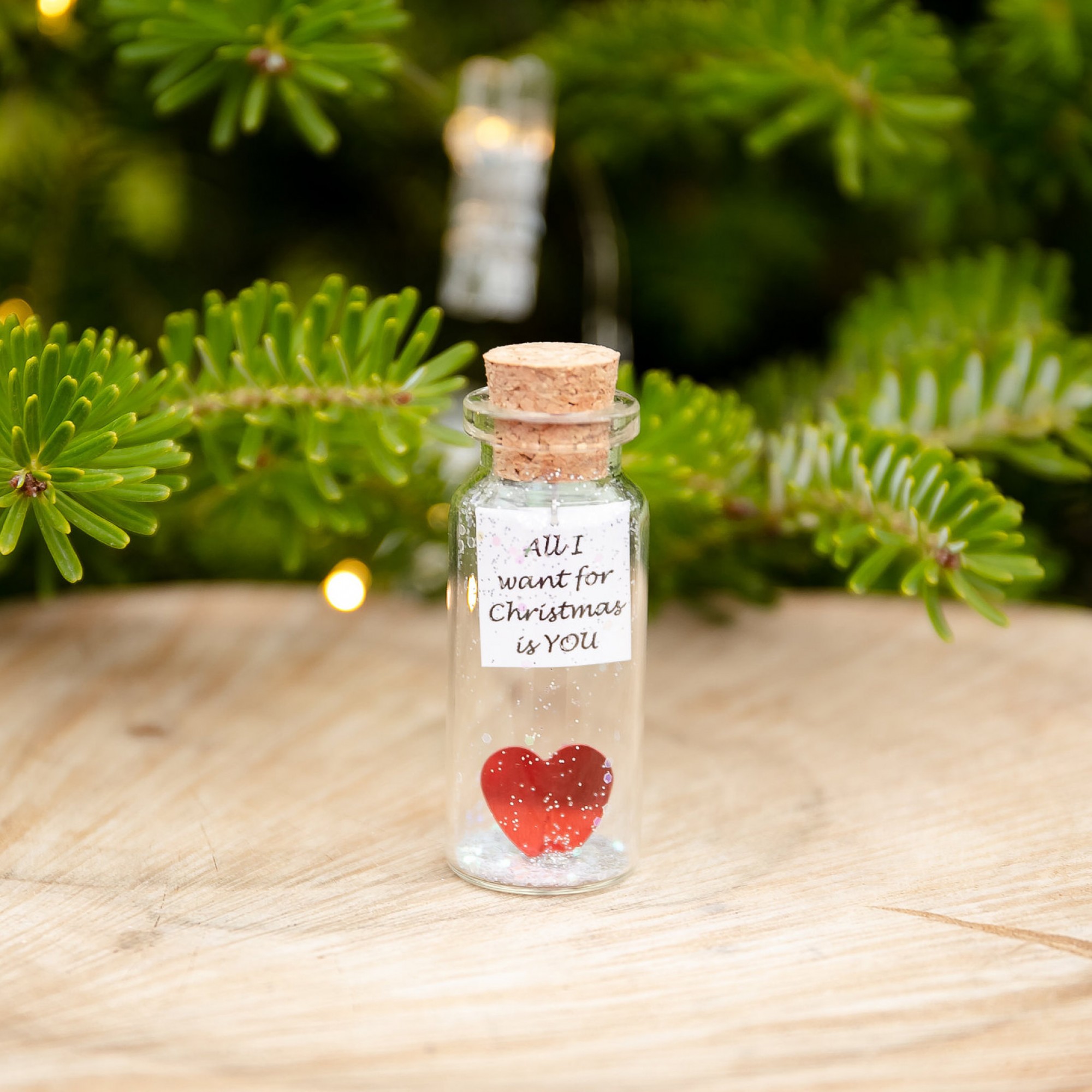 Romantic Christmas gift for wife Holiday gift for girlfriend Cute Xmas ...
