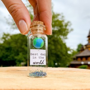 Fathers Day gift from daughter, 1st fathers day, Dad gift, Fathers Day gift from son, Step dad gift, New dad gift, Miniature Earth, Globe