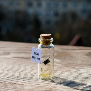 You did it Graduation Gift for Him Grad Gift for Her Small Graduation Gift Idea From Parents Wish Jar Graduation Gifts