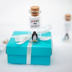 Penguin Gift for Valentine Cute Kawaii Anniversary Gift for Husband or Wife, Boyfriend or Girlfriend I love you present for her, daughter, sister niece Arctic Animals
