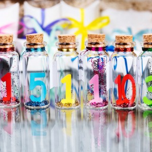 Small anniversary gifts, Boyfriend or husband gift, One year anniversary couple, Girlfriend or wife personalized gift, Message in bottle