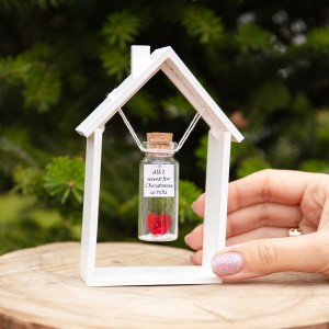 Romantic Christmas gift for wife Holiday gift for girlfriend Cute Xmas present Unique gift for boyfriend Husband Christmas gift Small gift