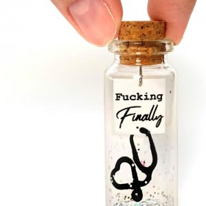 Funny Medical Graduation Gift Future Doctors and Nurses Presents Stethoscope Med School Grad Medical Student Gift For Him or Her